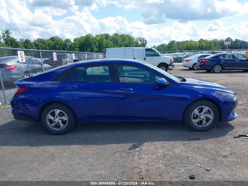 2021 Hyundai Elantra Se VIN: 5NPLL4AG9MH034874 Lot: 39956959