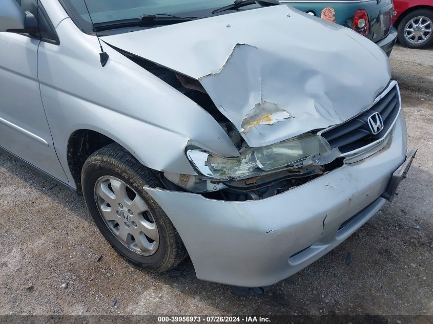 2002 Honda Odyssey Ex VIN: 5FNRL186X2B049675 Lot: 39956973