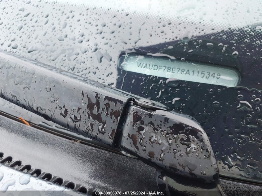 2008 Audi A4 2.0T/2.0T Special Edition VIN: WAUDF78E78A115349 Lot: 39956978
