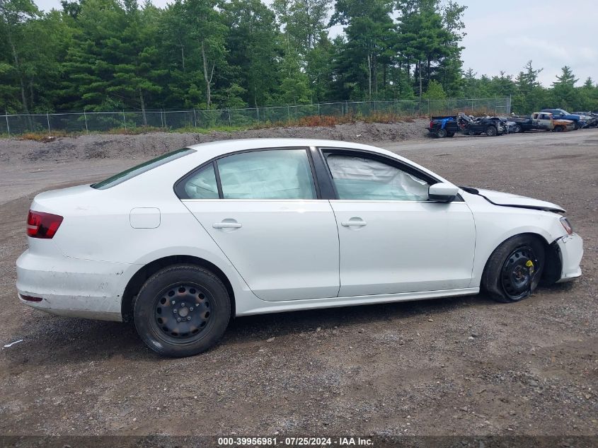 2017 Volkswagen Jetta 1.4T S VIN: 3VW2B7AJ3HM290243 Lot: 39956981