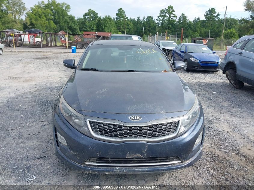 2015 Kia Optima Hybrid VIN: KNAGM4AD5F5077497 Lot: 39956989