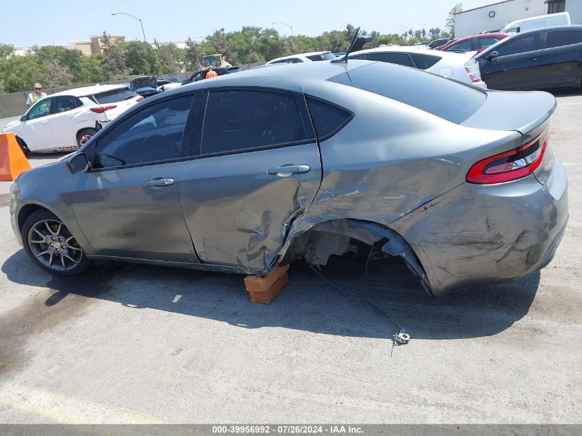 2013 Dodge Dart Sxt VIN: 1C3CDFBA9DD309396 Lot: 39956992