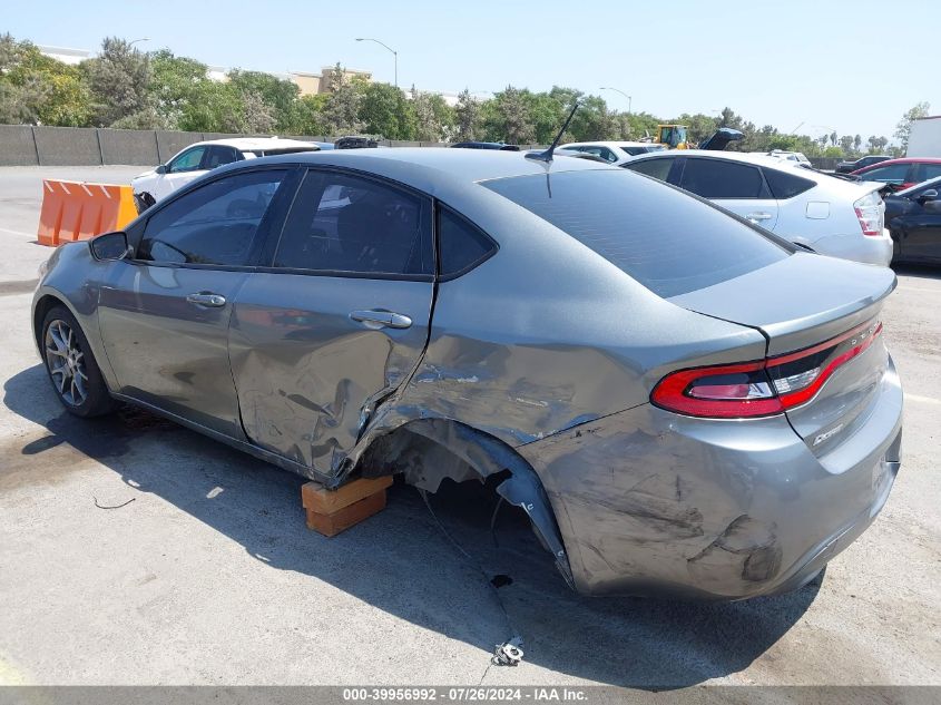 2013 Dodge Dart Sxt VIN: 1C3CDFBA9DD309396 Lot: 39956992