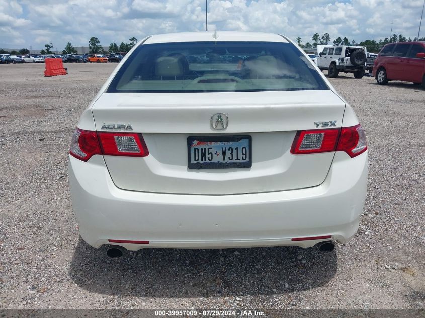 2010 Acura Tsx 2.4 VIN: JH4CU2F6XAC020456 Lot: 39957009