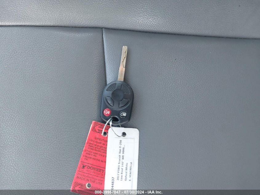 2017 Ford Transit-250 VIN: 1FTYR2ZM9HKA13890 Lot: 39957047