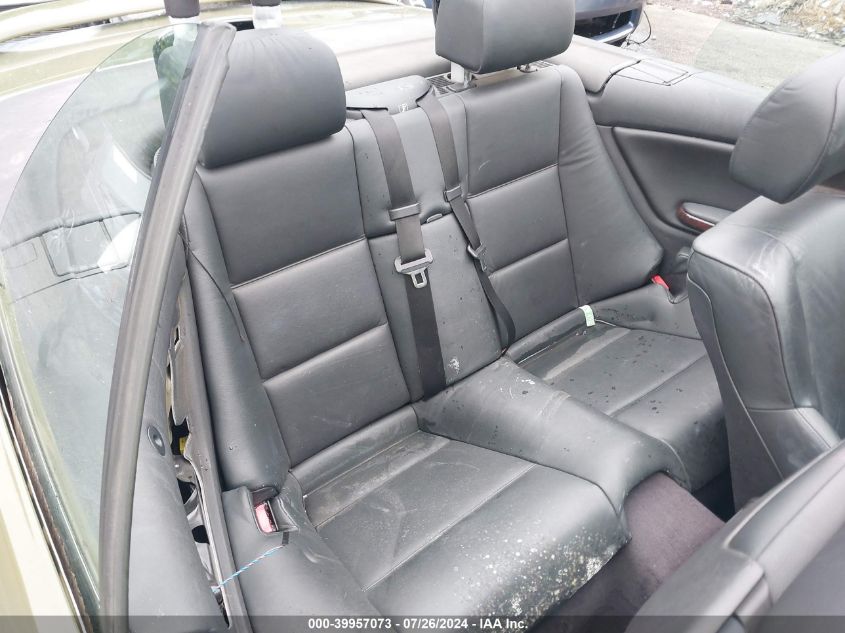 2004 BMW 330Ci Ci VIN: WBABW53444PL43326 Lot: 39957073