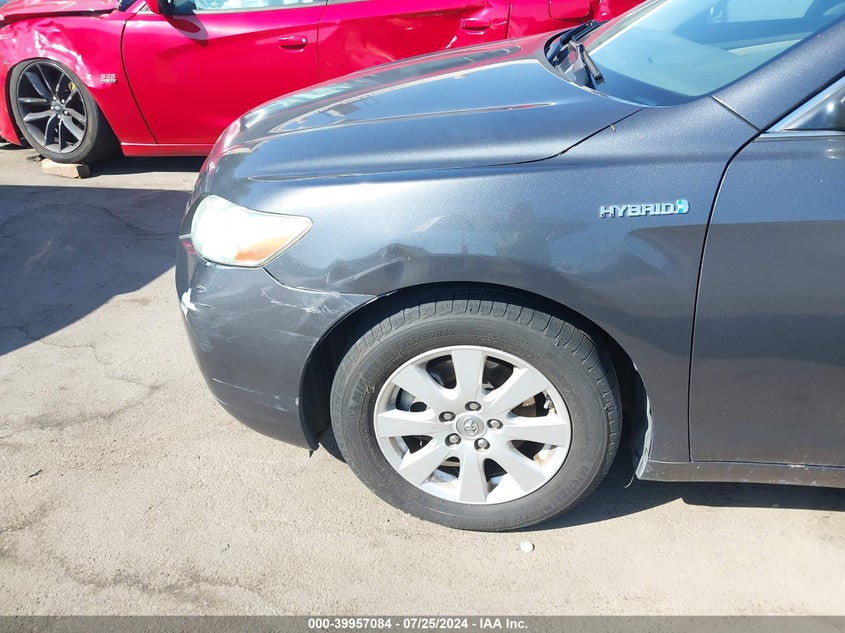 2008 Toyota Camry Hybrid Hybrid VIN: 4T1BB46K18U061327 Lot: 39957084
