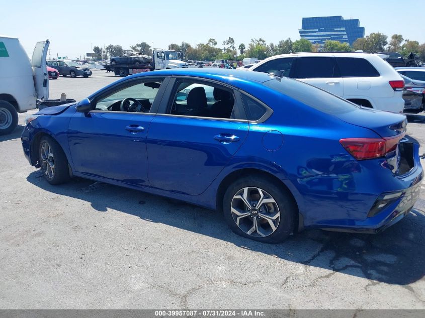 2021 Kia Forte Lxs VIN: 3KPF24AD6ME316139 Lot: 39957087