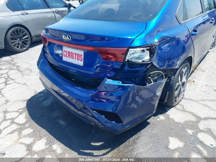 2021 Kia Forte Lxs VIN: 3KPF24AD6ME316139 Lot: 39957087