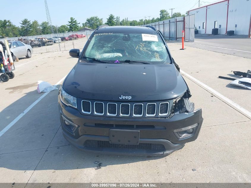 2018 Jeep Compass Latitude 4X4 VIN: 3C4NJDBB4JT144308 Lot: 39957096