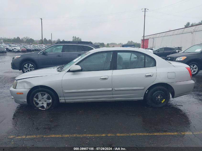 2005 Hyundai Elantra Gls/Gt VIN: KMHDN46D55U117931 Lot: 39957105