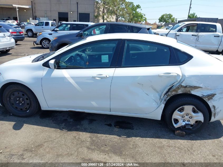 2014 Dodge Dart Se VIN: 1C3CDFAAXED748108 Lot: 39957126