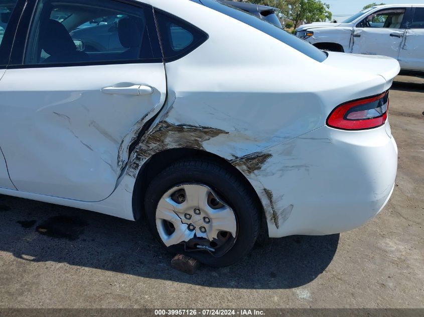 2014 Dodge Dart Se VIN: 1C3CDFAAXED748108 Lot: 39957126