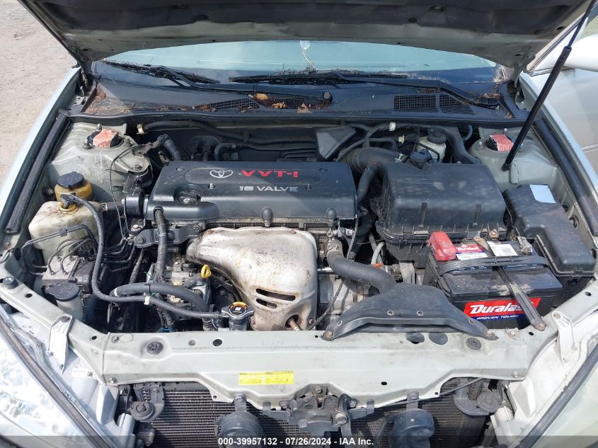 2003 Toyota Camry Le/Xle/Se VIN: 4T1BE30K53U258780 Lot: 39957132