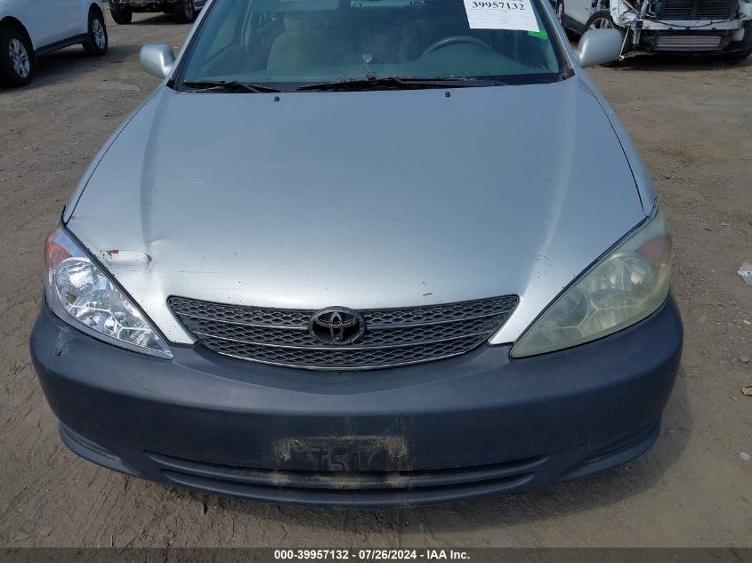 2003 Toyota Camry Le/Xle/Se VIN: 4T1BE30K53U258780 Lot: 39957132