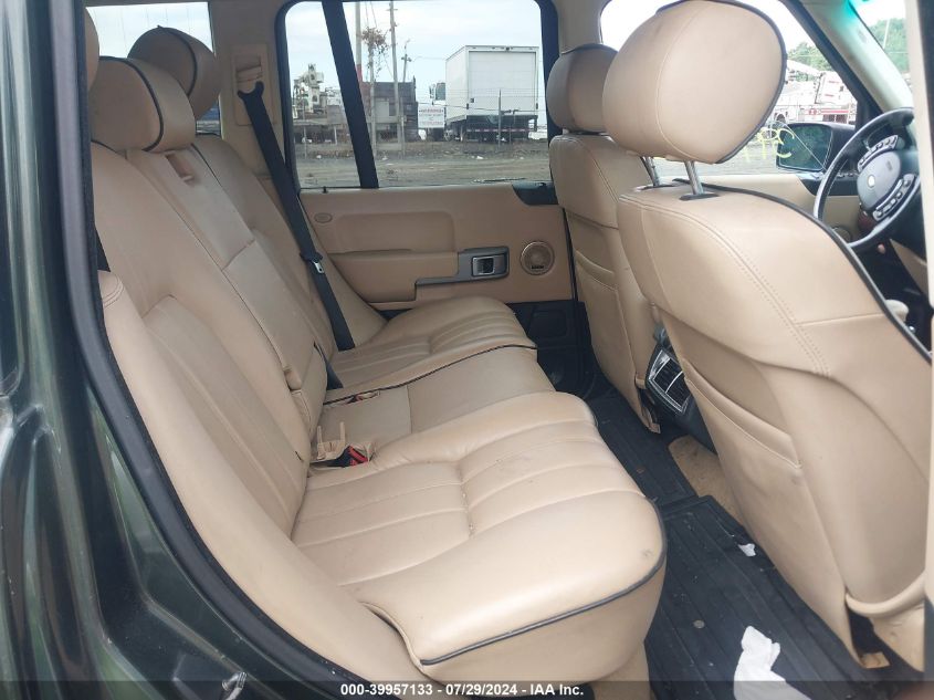 2005 Land Rover Range Rover Hse VIN: SALME11445A186307 Lot: 39957133