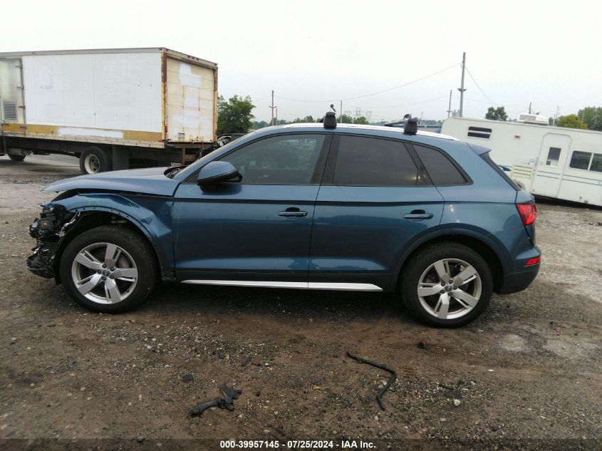 2018 Audi Q5 2.0T Premium/2.0T Tech Premium VIN: WA1ANAFY9J2014360 Lot: 39957145