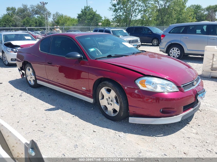 2007 CHEVROLET MONTE CARLO VIN: 2G1WL15C779419921