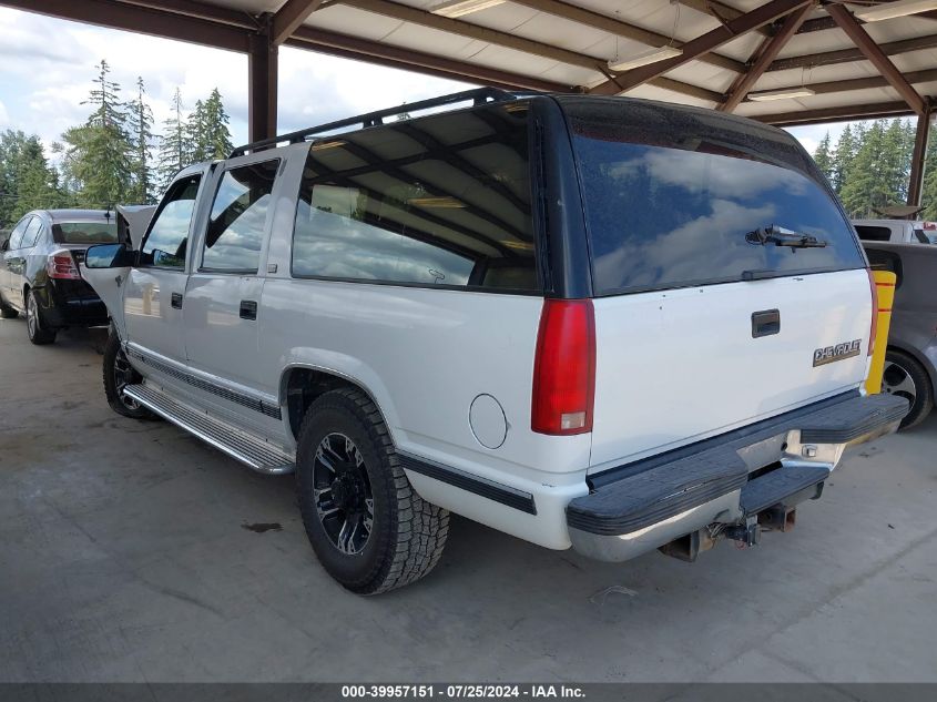 1993 Chevrolet Suburban C2500 VIN: 1GNGC26N7PJ362679 Lot: 39957151