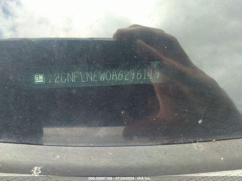 2010 Chevrolet Equinox Lt VIN: 2CNFLNEW0A6296119 Lot: 39957166