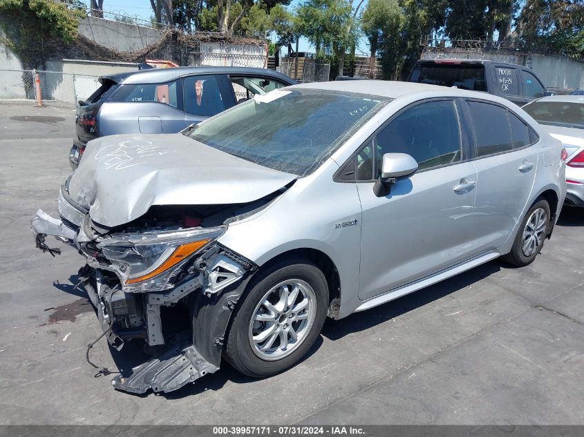 2021 TOYOTA COROLLA LE - JTDEAMDE5MJ022348