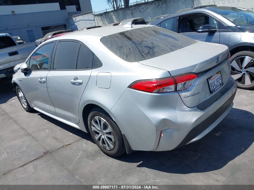 2021 TOYOTA COROLLA LE - JTDEAMDE5MJ022348