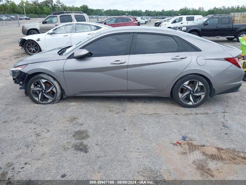 2023 Hyundai Elantra Sel VIN: KMHLS4AGXPU487037 Lot: 39957188