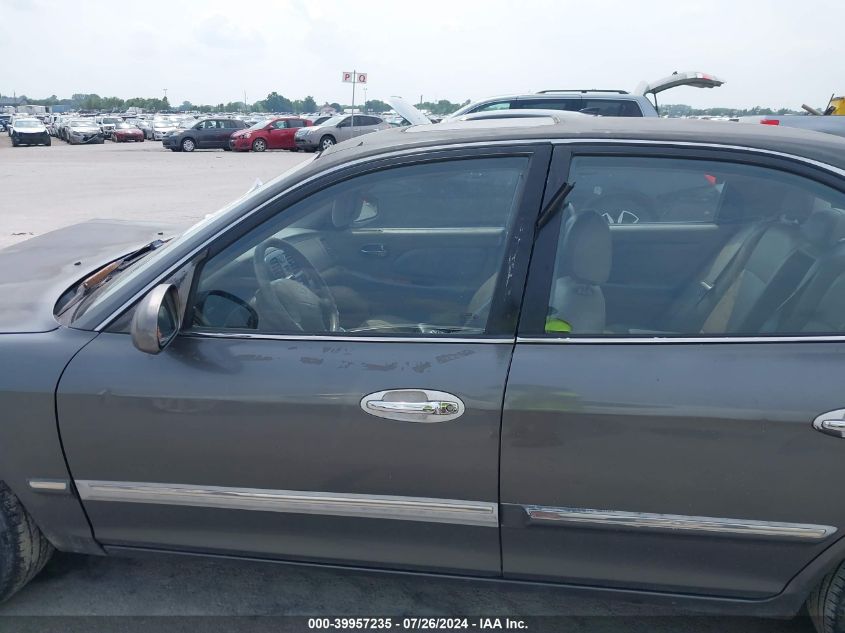 2001 Kia Optima Lx V6/Se V6 VIN: KNAGD124715053692 Lot: 39957235