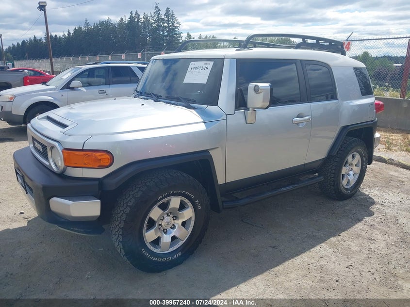 2007 Toyota Fj Cruiser VIN: JTEBU11F070073090 Lot: 39957240