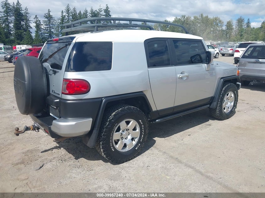 2007 Toyota Fj Cruiser VIN: JTEBU11F070073090 Lot: 39957240