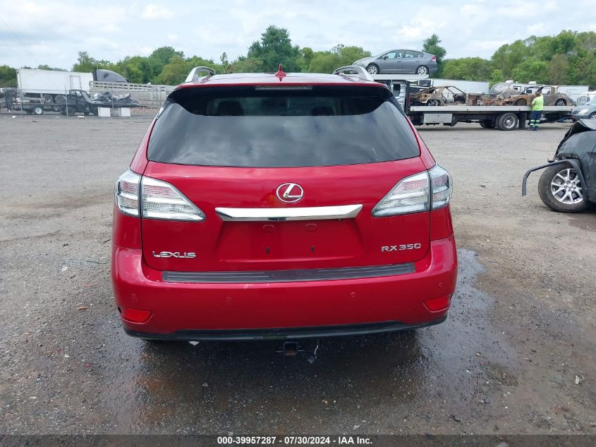 2010 Lexus Rx 350 VIN: 2T2ZK1BA9AC028458 Lot: 39957287