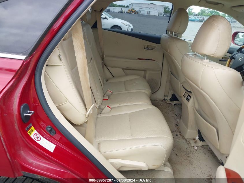 2010 Lexus Rx 350 VIN: 2T2ZK1BA9AC028458 Lot: 39957287