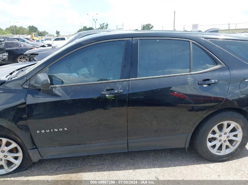 2018 Chevrolet Equinox Ls VIN: 2GNAXHEV1J6321712 Lot: 39957299