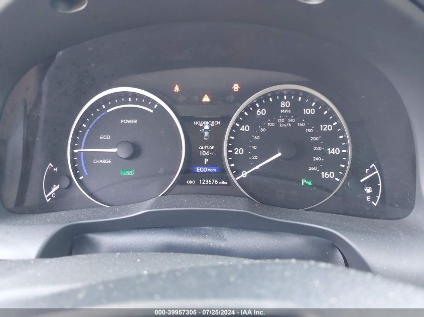 2013 Lexus Es 300H VIN: JTHBW1GGXD2012973 Lot: 39957305