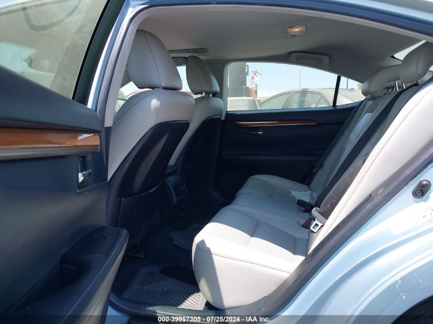 2013 Lexus Es 300H VIN: JTHBW1GGXD2012973 Lot: 39957305