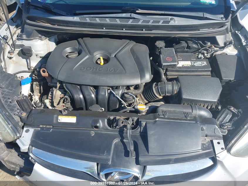 2012 Hyundai Elantra Gls/Limited VIN: 5NPDH4AE2CH139128 Lot: 39957307