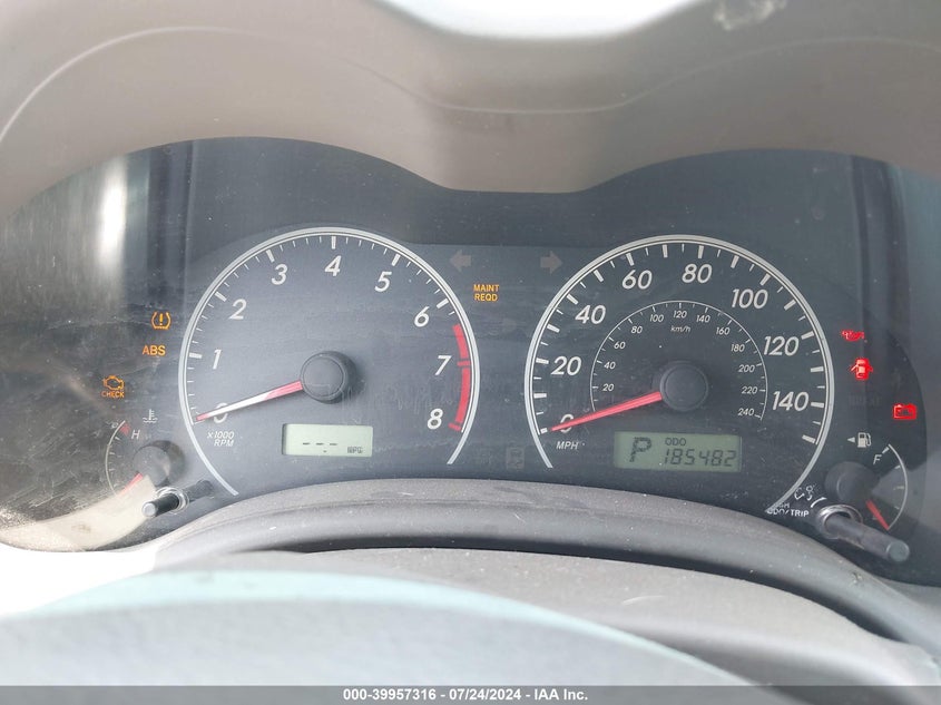 2009 Toyota Corolla Le/S/Xle VIN: JTDBL40E79J052073 Lot: 39957316