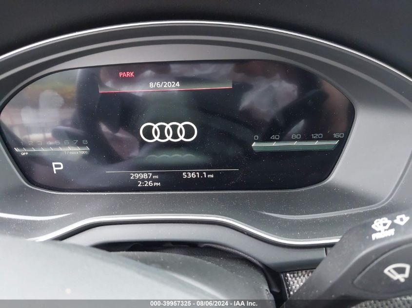 2022 Audi Sq5 Premium Plus Tfsi Quattro Tiptronic VIN: WA1B4AFY2N2098180 Lot: 39957325