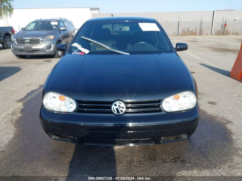 2003 Volkswagen Gti VIN: 9BWDE61J734027356 Lot: 39957335