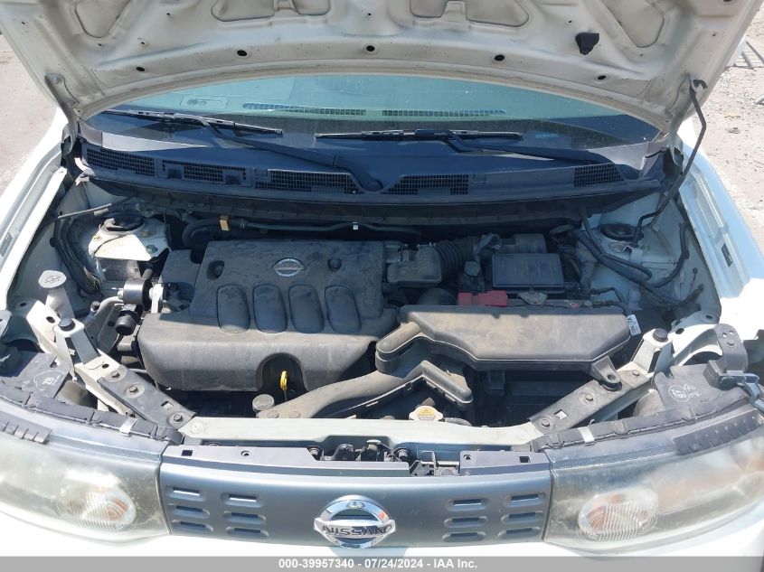 2009 Nissan Cube 1.8Sl VIN: JN8AZ28R89T129337 Lot: 39957340