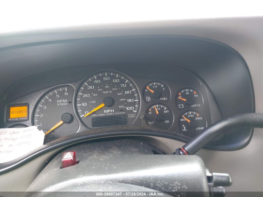 2001 Chevrolet Tahoe Ls VIN: 1GNEC13T31R163240 Lot: 39957347