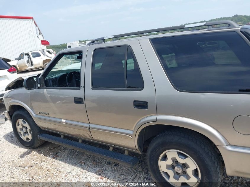 2002 Chevrolet Blazer VIN: 1GNDT13W32K108822 Lot: 39957349