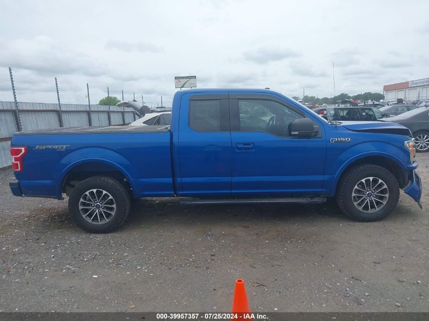 2018 FORD F-150 SUPER CAB - 1FTFX1E54JKD52522