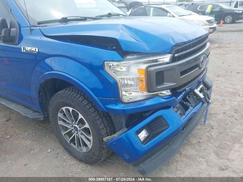 2018 FORD F-150 SUPER CAB - 1FTFX1E54JKD52522