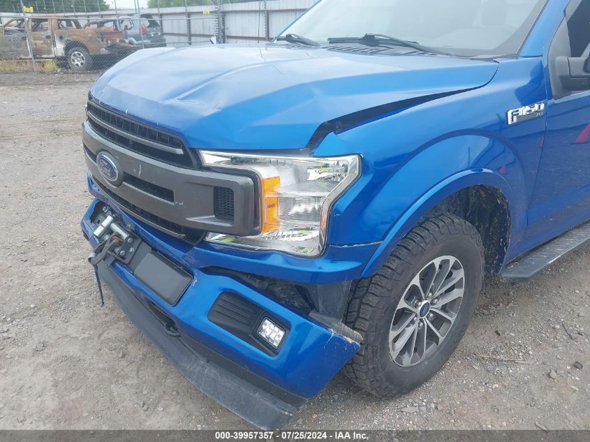 2018 FORD F-150 SUPER CAB - 1FTFX1E54JKD52522