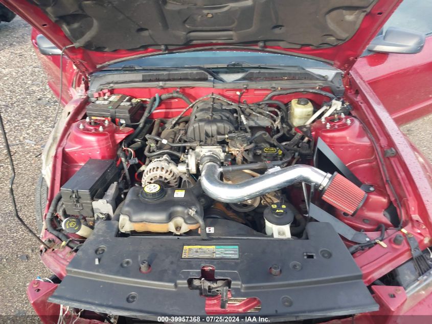 2006 Ford Mustang V6 VIN: 1ZVFT80N765136565 Lot: 39957368