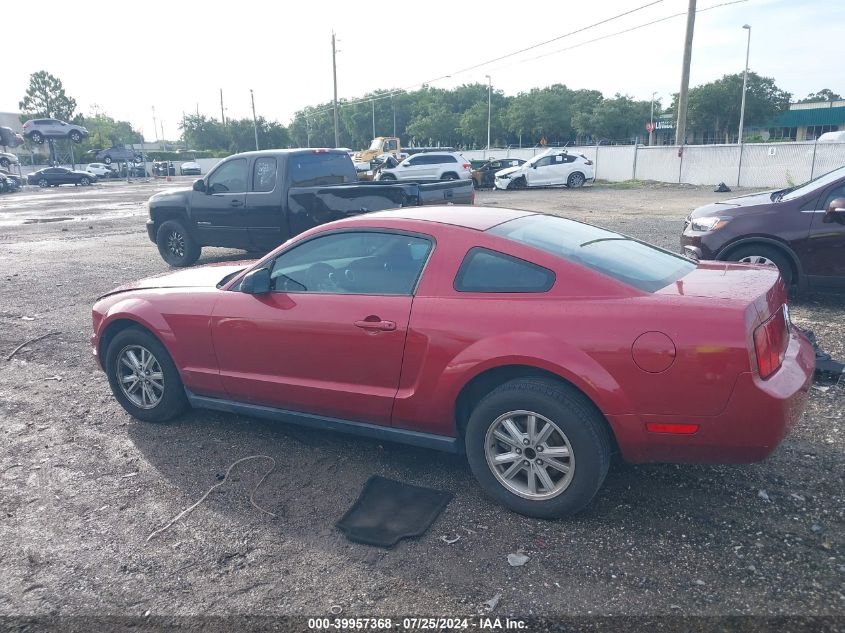 2006 Ford Mustang V6 VIN: 1ZVFT80N765136565 Lot: 39957368