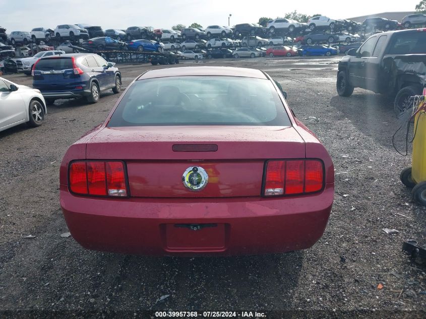 2006 Ford Mustang V6 VIN: 1ZVFT80N765136565 Lot: 39957368