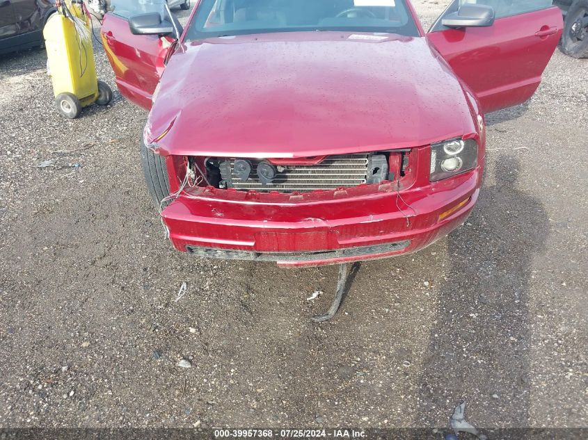 2006 Ford Mustang V6 VIN: 1ZVFT80N765136565 Lot: 39957368