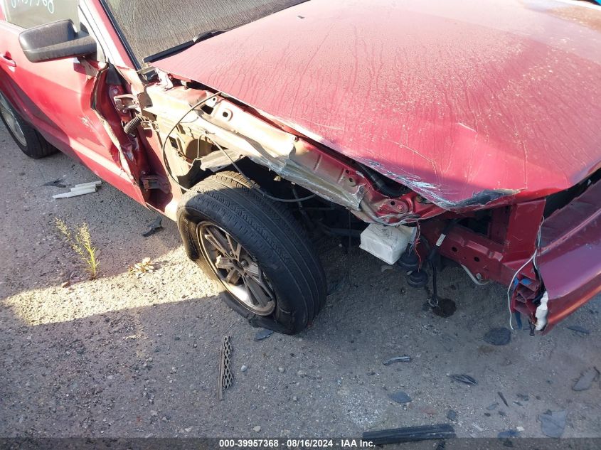 2006 Ford Mustang V6 VIN: 1ZVFT80N765136565 Lot: 39957368